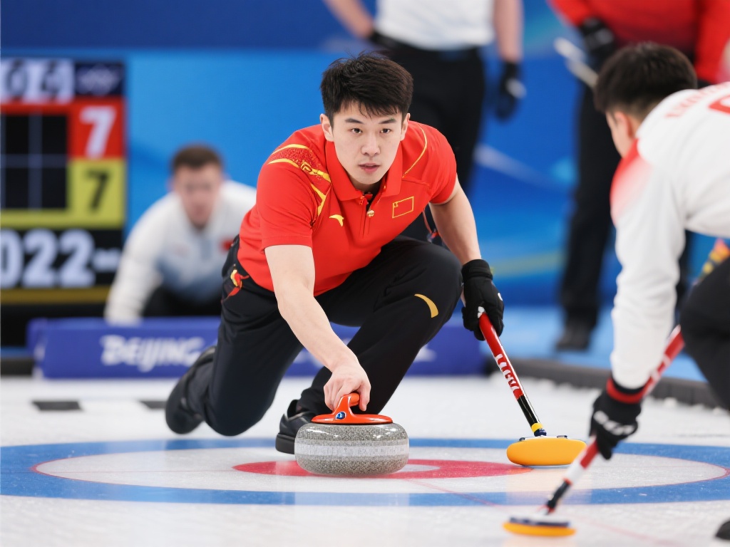 中国男子冰壶队激战奥地利暂居榜首 在冰壶运动的团队协作中,领军人物的重要性